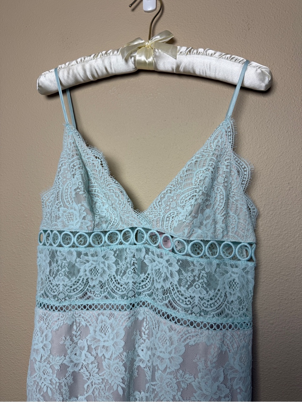 Victoria’s Secret Floral Lace Slip Dress Lingerie Size Large - Picture 3 of 8